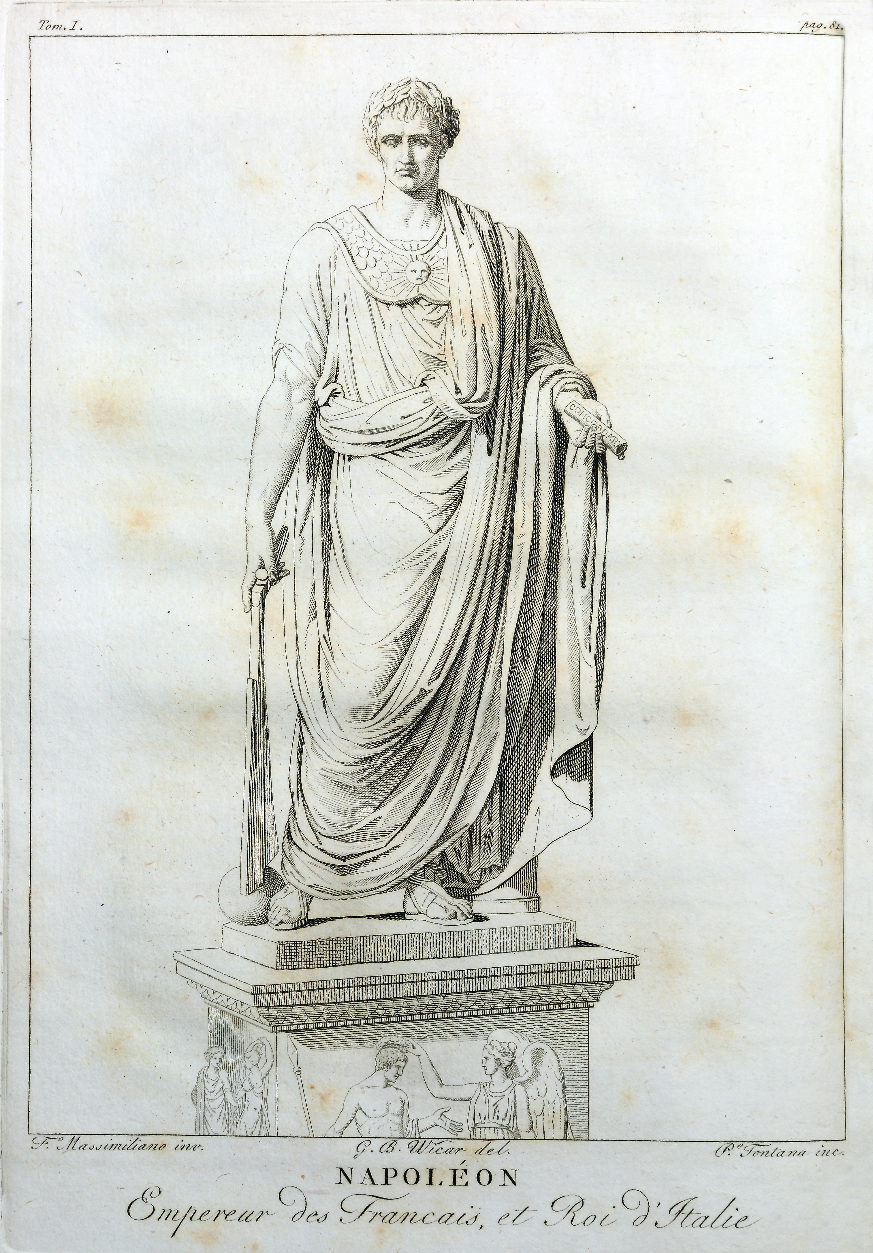 Statue de Napoleon empereur