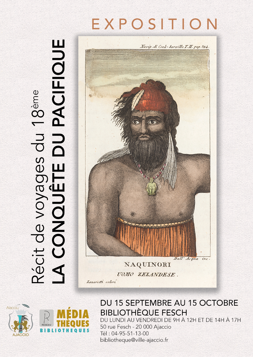 Affiche de l'exposition La Conquête du Pacifique
