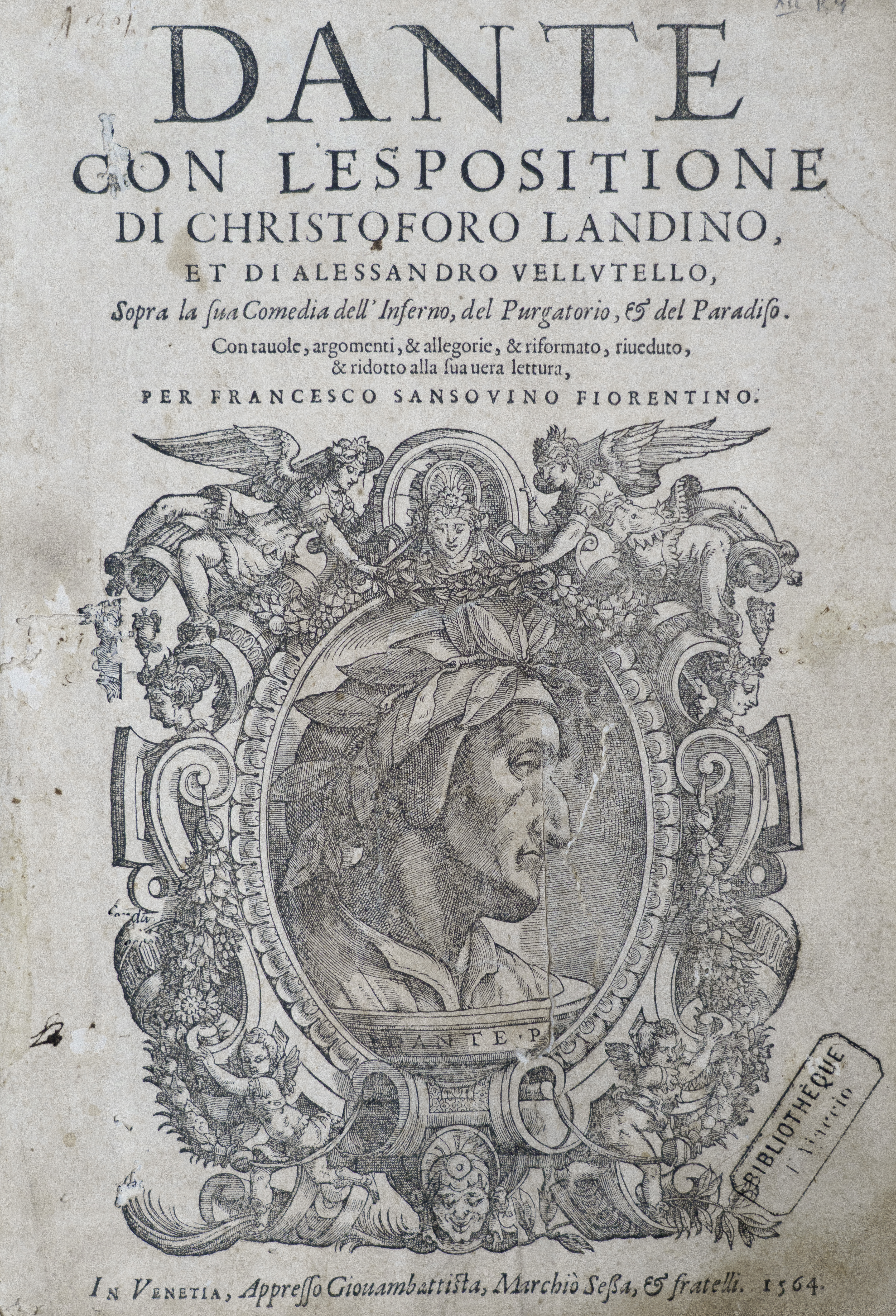 Livre de la divine Comédie
