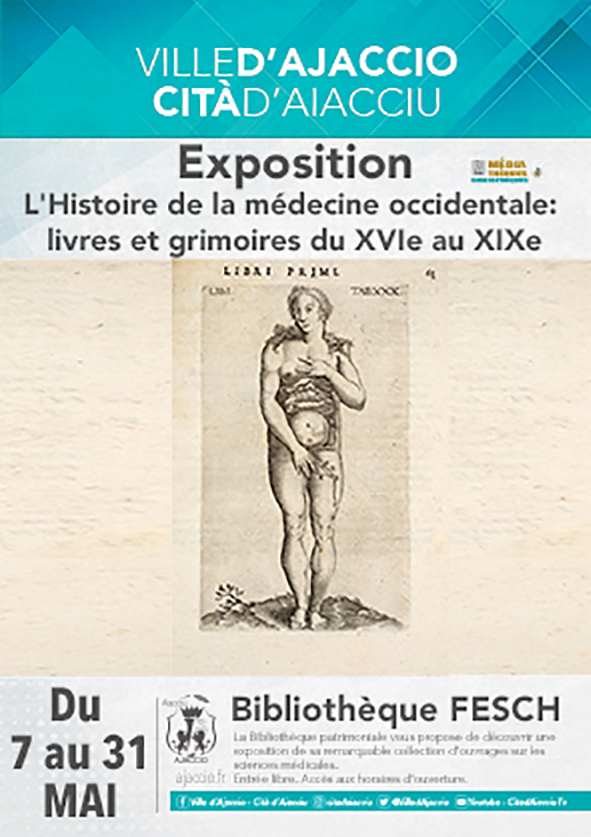 Affiche de l'exposition Histoire de la médecine occidentale